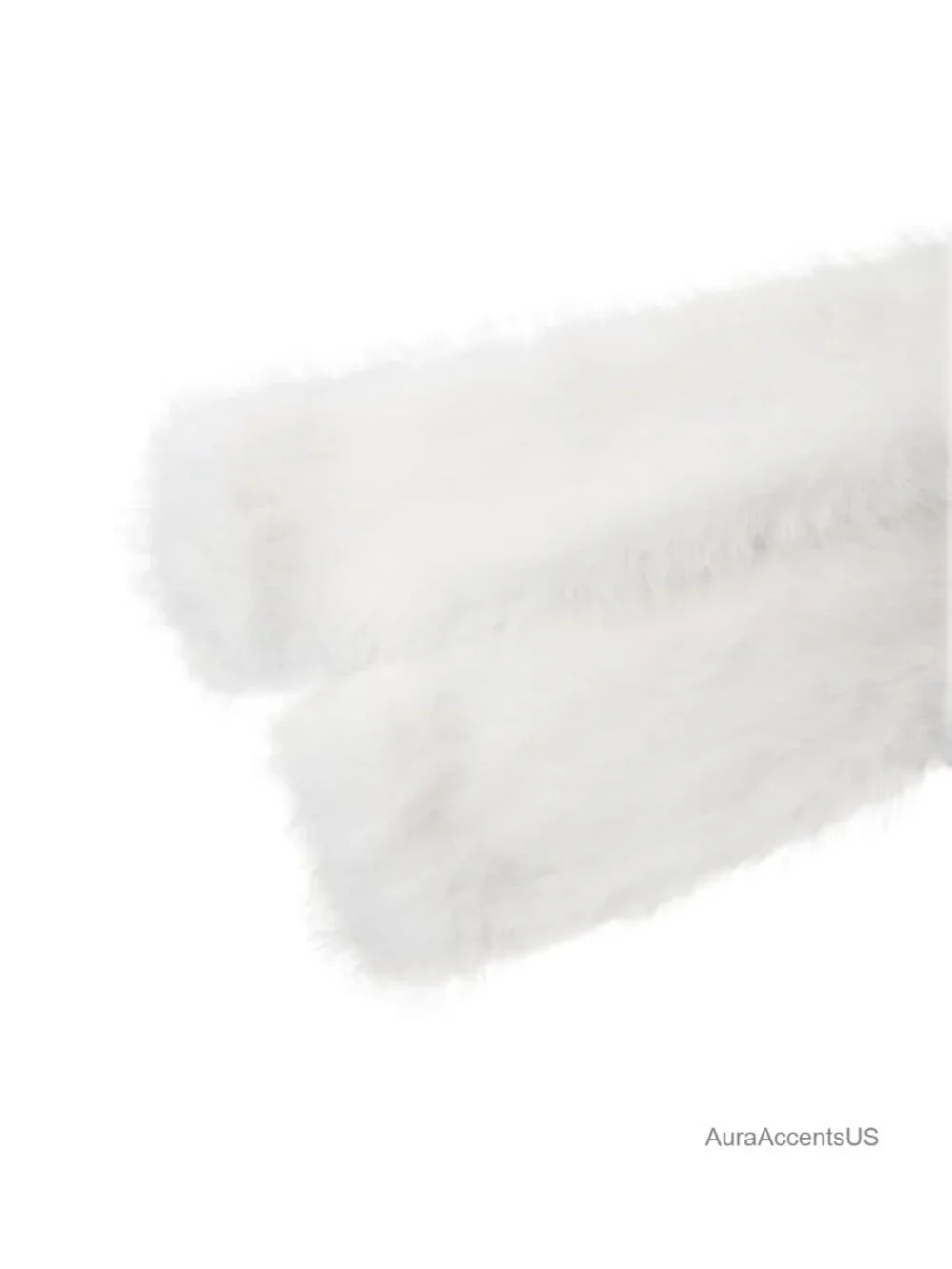 Faux Fur Scarf Shawl Winter Warm Wrap Long Scarf Wedding Bridal Party